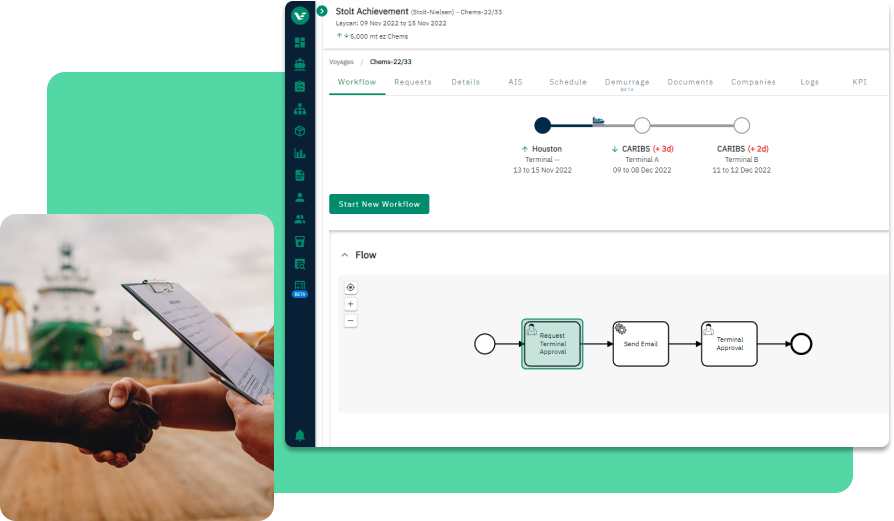 Voyager workflow dashboard image