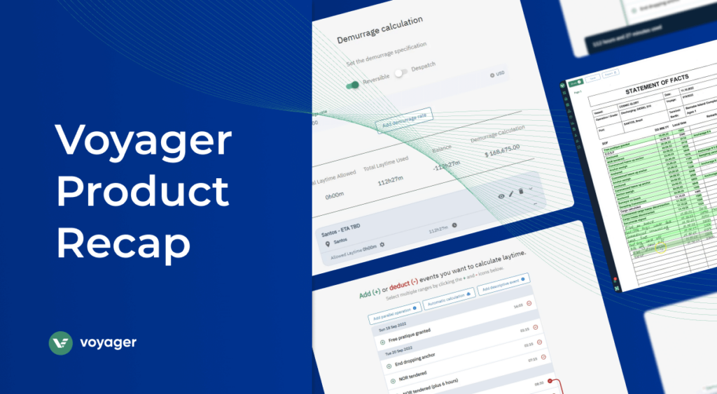 Voyager product recap